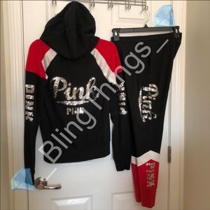 💎Rare VS PINK Color Block Bling Outfit💎